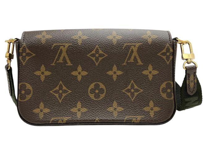 Borsa a Spalla Multi Pochette Felicie Monogram Louis Vuitton Marrone - vista 2