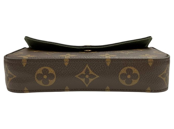 Borsa a Spalla Multi Pochette Felicie Monogram Louis Vuitton Marrone - vista 5