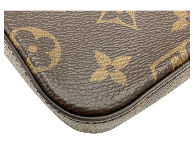 Borsa a Spalla Multi Pochette Felicie Monogram Louis Vuitton Marrone - vista 8