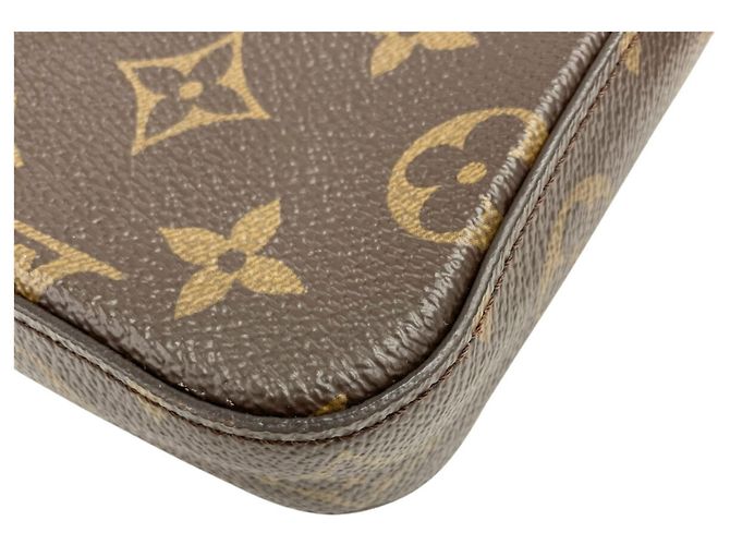 Borsa a Spalla Multi Pochette Felicie Monogram Louis Vuitton Marrone - vista 9