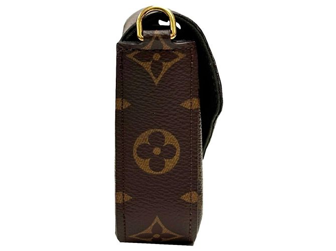 Borsa a Spalla Multi Pochette Felicie Monogram M80091 di Louis Vuitton Marrone - vista 3