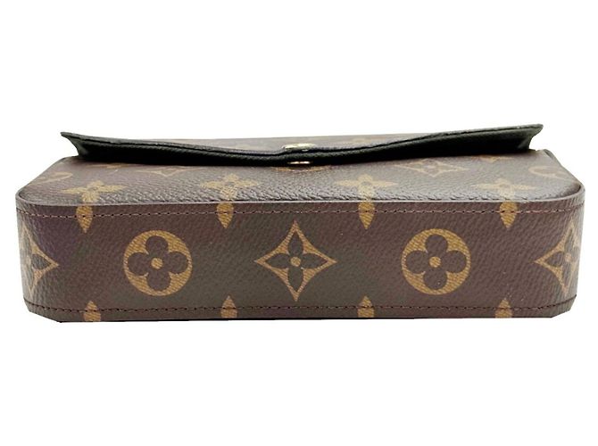 Borsa a Spalla Multi Pochette Felicie Monogram M80091 di Louis Vuitton Marrone - vista 5