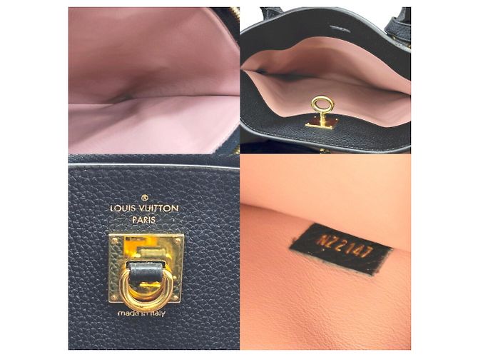 Borsa City Steamer MM Louis Vuitton Nero Rosa - vista 10