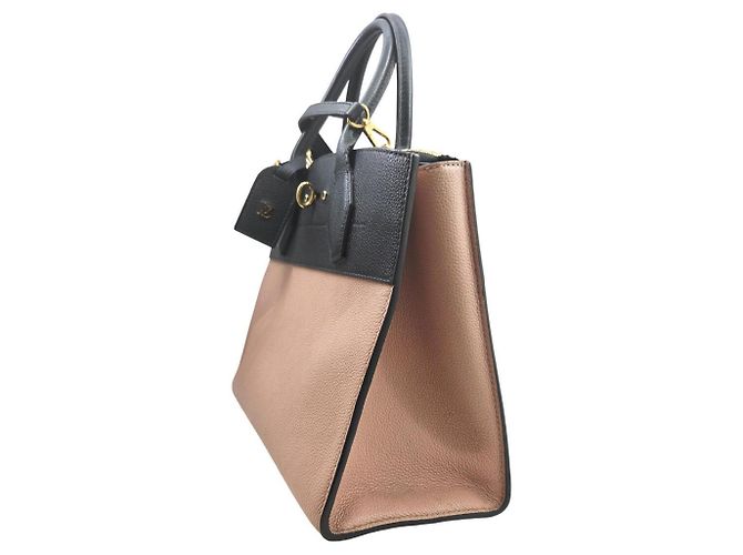 Borsa City Steamer MM Louis Vuitton Nero Rosa - vista 2