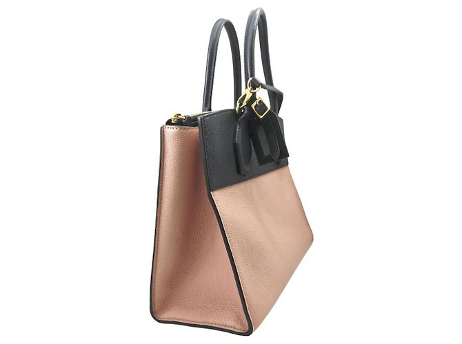 Borsa City Steamer MM Louis Vuitton Nero Rosa - vista 3