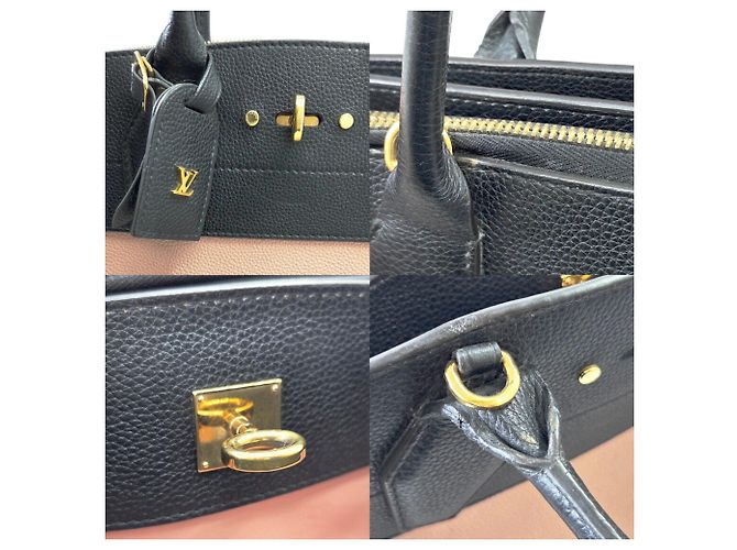 Borsa City Steamer MM Louis Vuitton Nero Rosa - vista 9