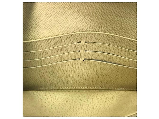 Cartera Larga Damier Azur Louis Vuitton Blanco - vista 6