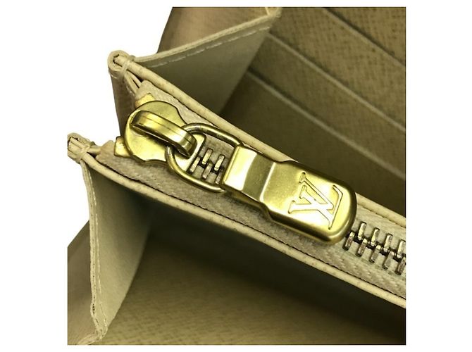 Cartera Larga Damier Azur Louis Vuitton Blanco - vista 7