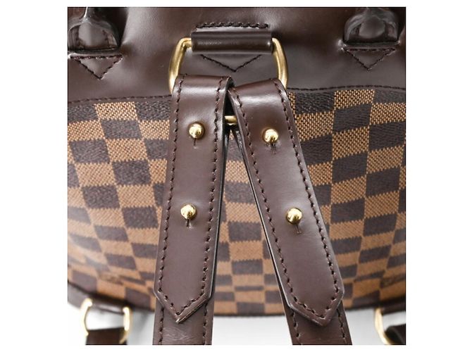 Louis Vuitton Damier Canvas Soho Backpack Brown Damier ebene - view 10