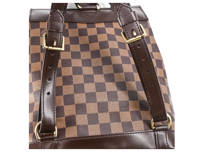 Louis Vuitton Damier Canvas Soho Backpack Brown Damier ebene - view 11