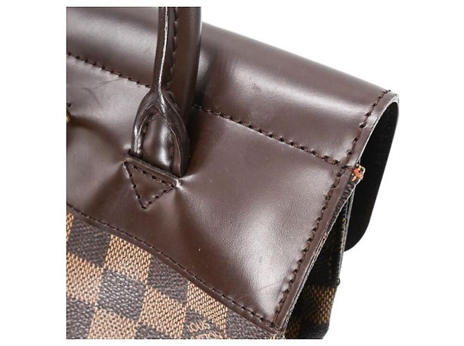 Louis Vuitton Damier Canvas Soho Backpack Brown Damier ebene - view 12