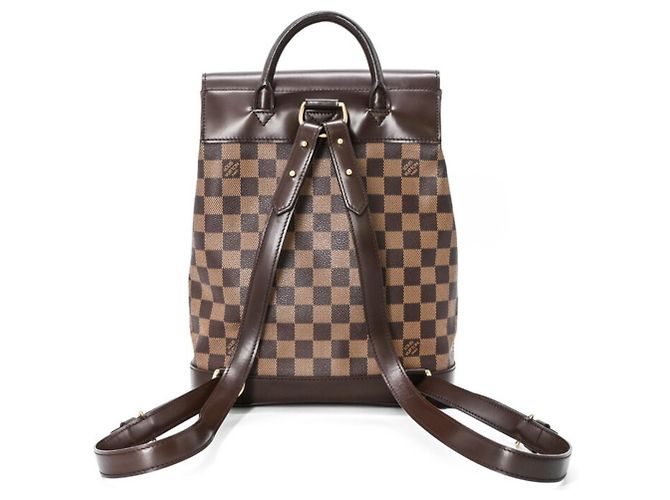 Louis Vuitton Damier Canvas Soho Backpack Brown Damier ebene - view 2