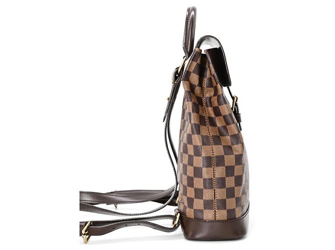 Louis Vuitton Damier Canvas Soho Backpack Brown Damier ebene - view 4