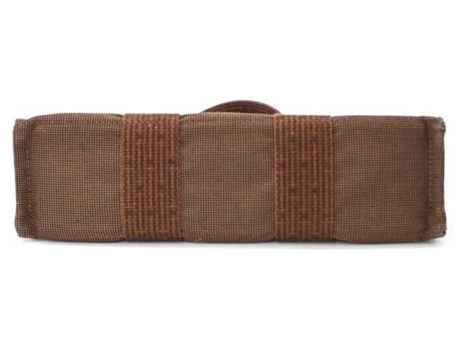 Borsa Hermès Tote PM Marrone - vista 5