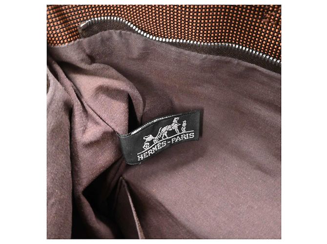 Hermès Airline Cabas Tasche Braun - Ansicht 12