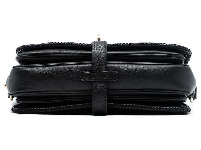 Borsa a tracolla Marrakech in pelle nera Gucci Nero - vista 3