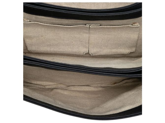 Borsa a tracolla Marrakech in pelle nera Gucci Nero - vista 4
