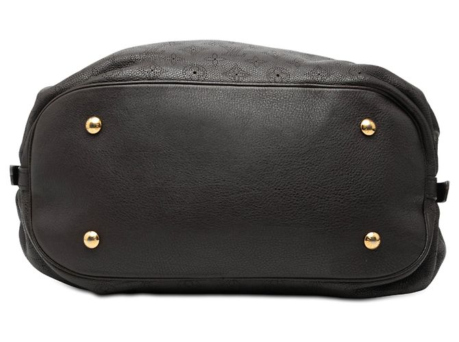 Louis Vuitton Marrone Monogramma Mahina XL Marrone scuro - vista 3