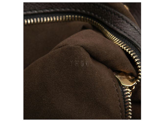 Louis Vuitton Marrone Monogramma Mahina XL Marrone scuro - vista 6