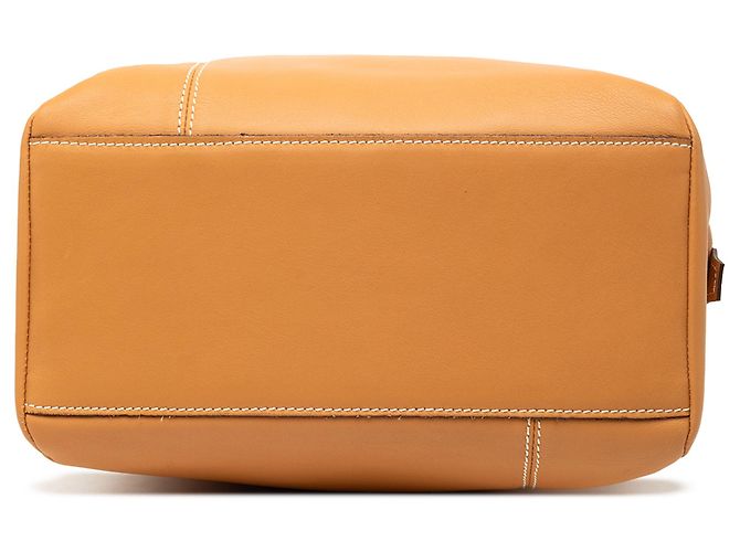 Borsa in pelle marrone LOEWE Caramello - vista 3