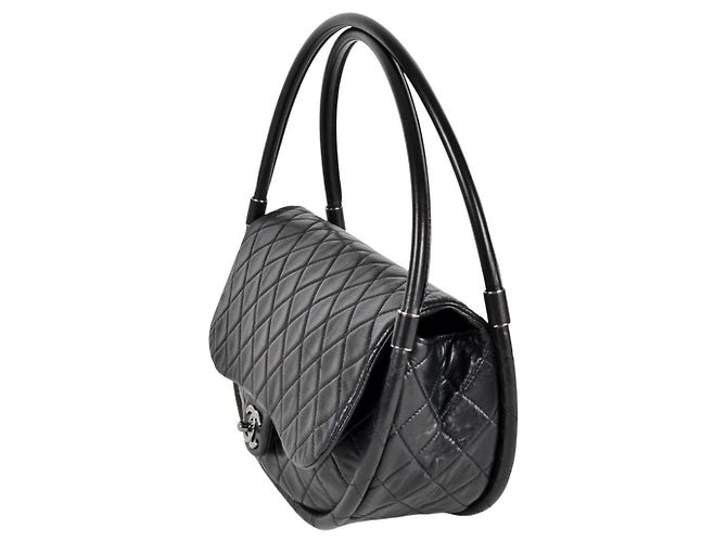 Borsa Hula Hoop di Chanel Nero - vista 2