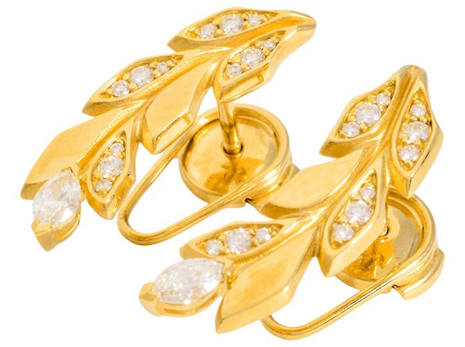 Orecchini Victoria Vine Climber di Tiffany & Co. - vista 2