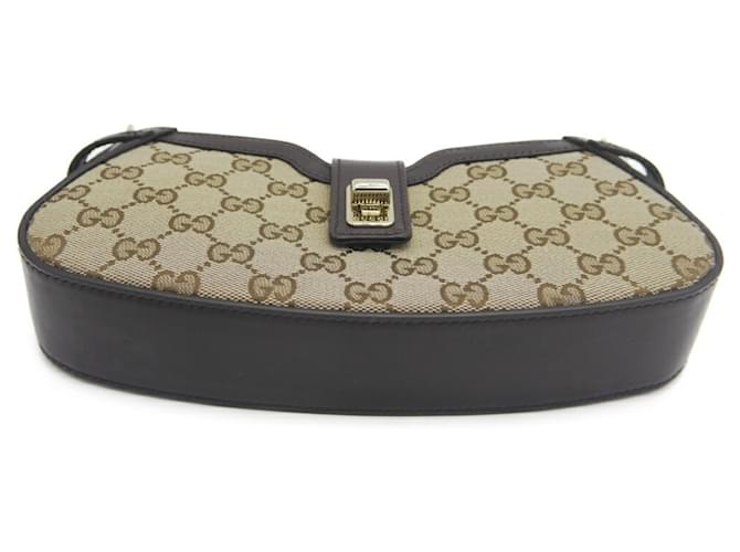 Borsa a Spalla Moonside Mini GUCCI Beige - vista 3