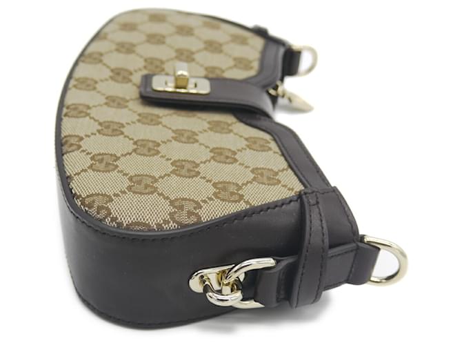 Borsa a Spalla Moonside Mini GUCCI Beige - vista 4