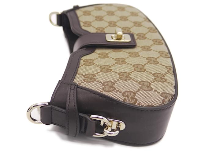 Borsa a Spalla Moonside Mini GUCCI Beige - vista 5