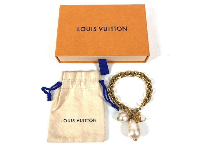 Bracciale Damier Pearl Louis Vuitton D'oro - vista 14