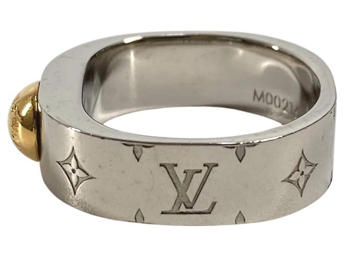 Nanogram Ring Louis Vuitton M00216 Silber Golden - Ansicht 3