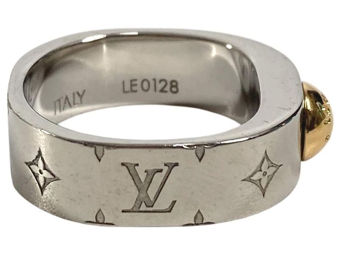 Nanogram Ring Louis Vuitton M00216 Silber Golden - Ansicht 4