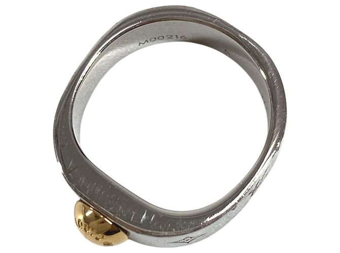 Nanogram Ring Louis Vuitton M00216 Silber Golden - Ansicht 5