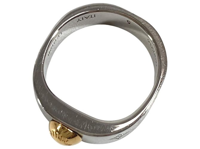 Nanogram Ring Louis Vuitton M00216 Silber Golden - Ansicht 6