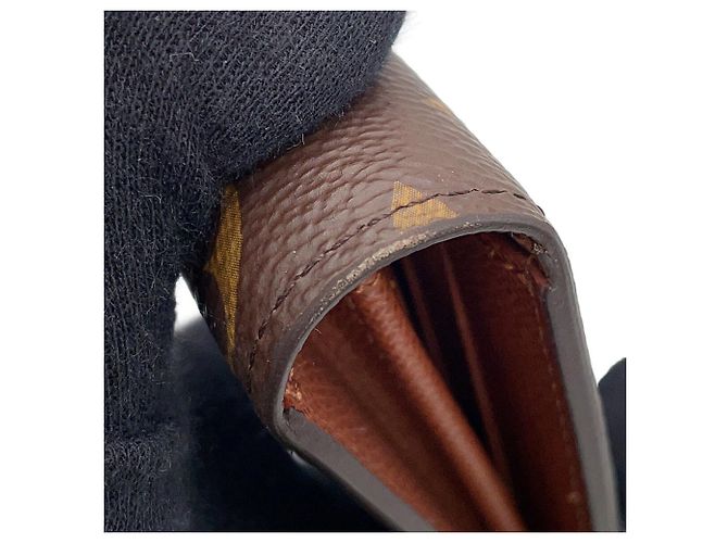 Portafoglio Lungo Monogramma Louis Vuitton Brazza M66540 Marrone - vista 6