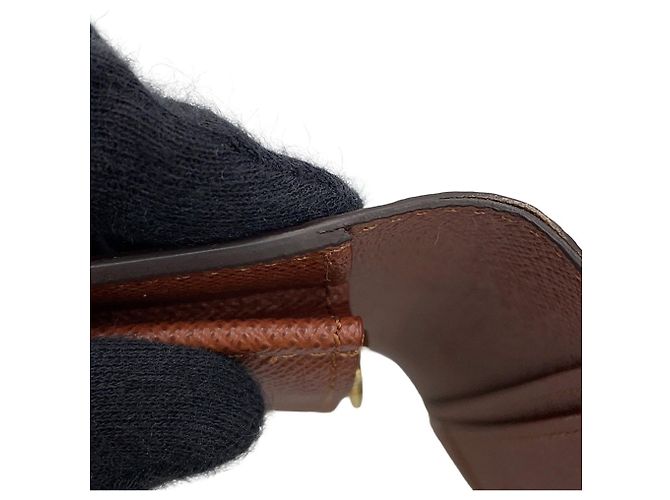 Portafoglio Lungo Monogramma Louis Vuitton Brazza M66540 Marrone - vista 7