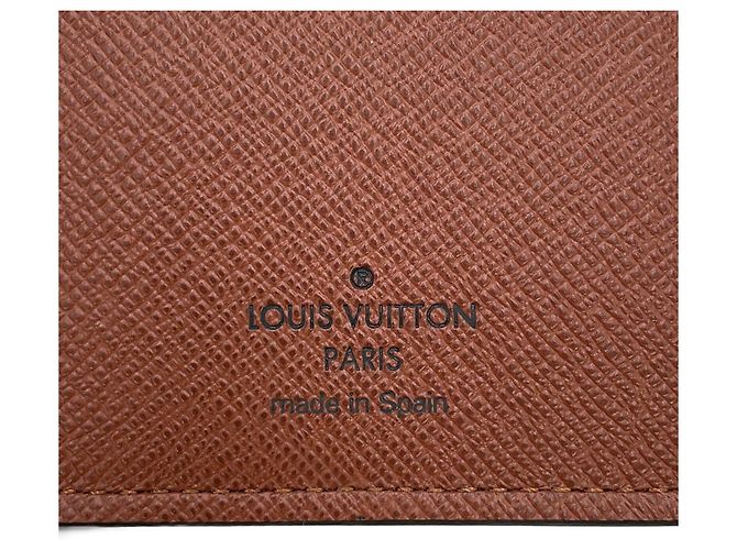 Portafoglio Lungo Monogramma Louis Vuitton Brazza M66540 Marrone - vista 9