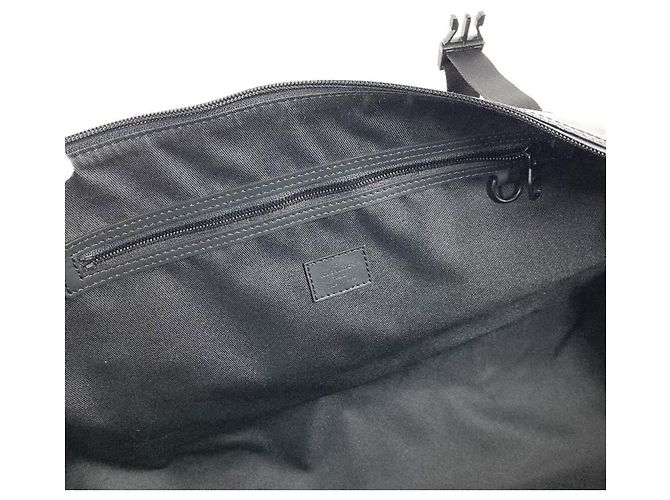 Borsa da viaggio Keepall 55 Monogram Storm di Louis Vuitton Nero - vista 11