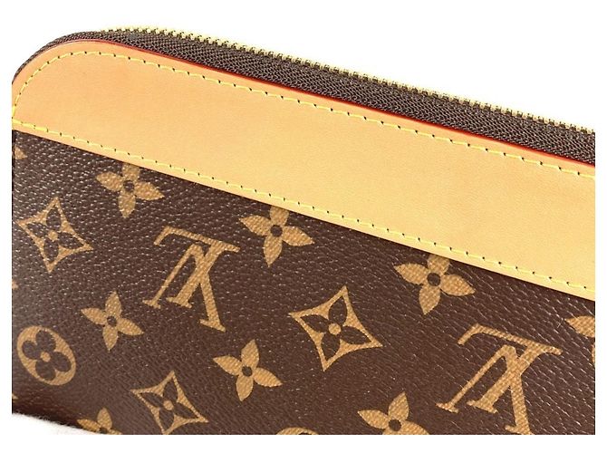 Borsa Clutch Pochette Jour Monogram di Louis Vuitton Marrone - vista 10