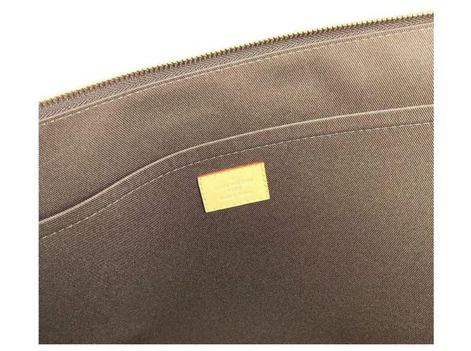 Borsa Clutch Pochette Jour Monogram di Louis Vuitton Marrone - vista 12