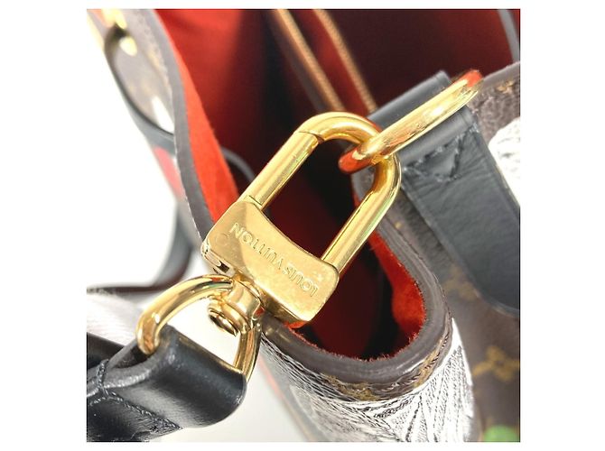 Borsa a spalla a secchiello NeoNoe MM Monogram Cameo di Louis Vuitton Marrone Multicolore - vista 12
