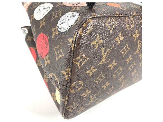 Borsa a spalla a secchiello NeoNoe MM Monogram Cameo di Louis Vuitton Marrone Multicolore - vista 7