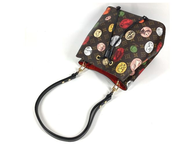 Borsa a spalla a secchiello NeoNoe MM Monogram Cameo di Louis Vuitton Marrone Multicolore - vista 8