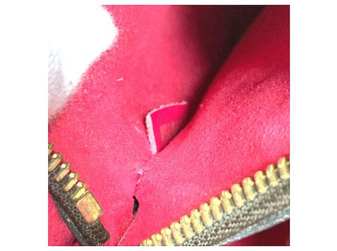 Néonoé Borsa a Spalla NeoNoe Monogram Louis Vuitton Marrone Rosa - vista 15