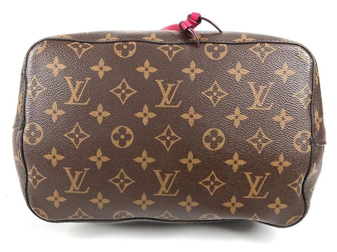 Néonoé Borsa a Spalla NeoNoe Monogram Louis Vuitton Marrone Rosa - vista 5
