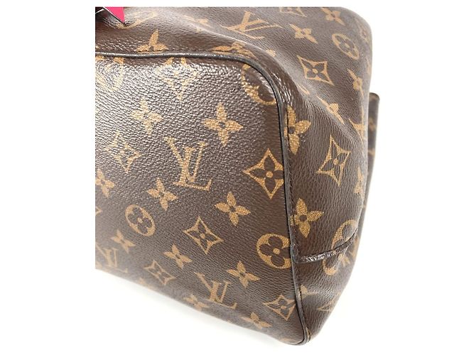 Néonoé Borsa a Spalla NeoNoe Monogram Louis Vuitton Marrone Rosa - vista 6