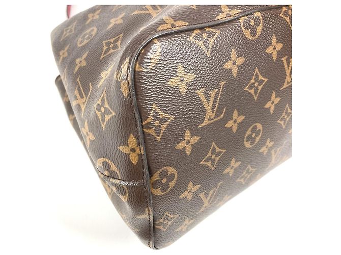 Néonoé Borsa a Spalla NeoNoe Monogram Louis Vuitton Marrone Rosa - vista 7