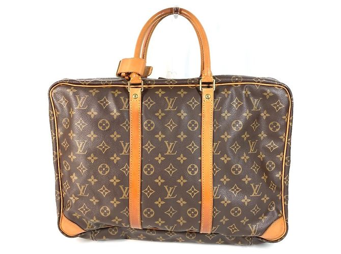 Borsa a Spalla Louis Vuitton Monogram Sirius 45 Marrone - vista 2