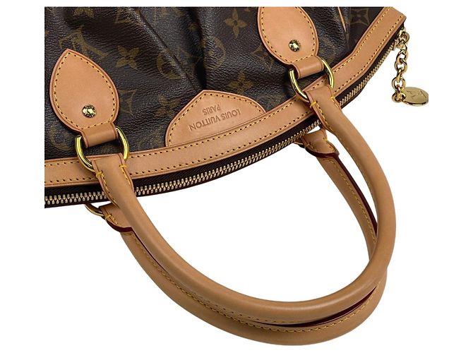 Borsa Tote Tivoli PM di Louis Vuitton Marrone - vista 9