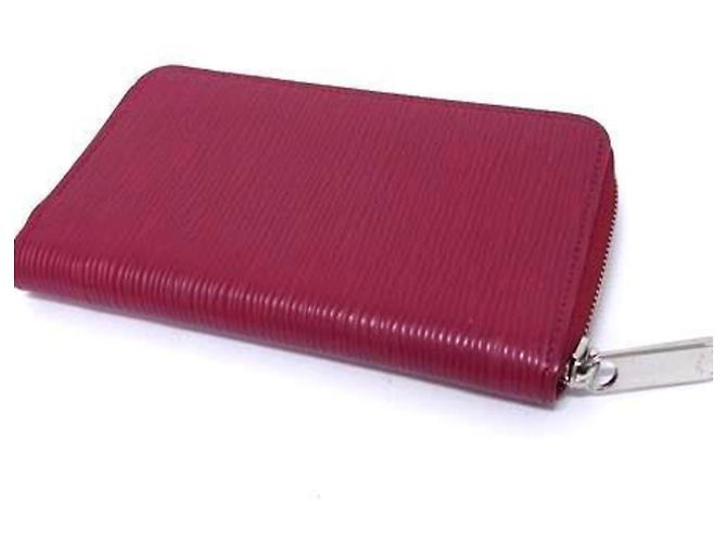 Cartera Compacta Zippy Louis Vuitton Roja Fucsia - vista 3